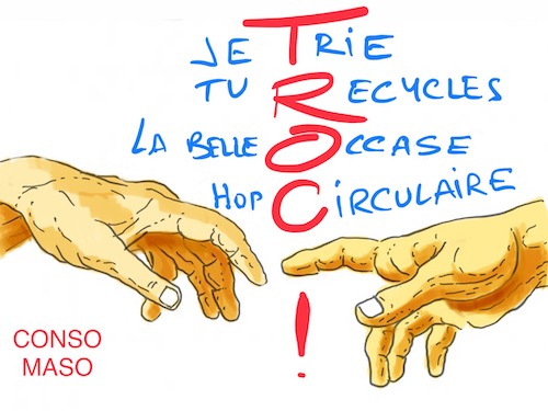 Trie recycle circulaire