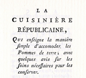 la cuisiniere republicaine