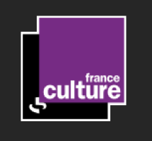 logo france culture noir