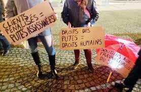 manifestation putes pancartes droits