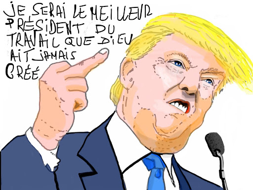 trump travail